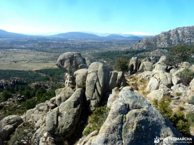 La Camorza-La Pedriza; excursiones de un dia cañada real segoviana macizo galaico leones